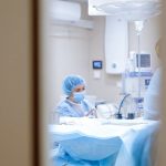 photo of healthcare professional inside the operating room