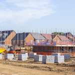 Housing estate under construction. Swansea’s Local Development Plan promised 7,000 homes, but fewer than 300 have been delivered as major sites stall.