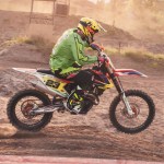 man riding motorcycle