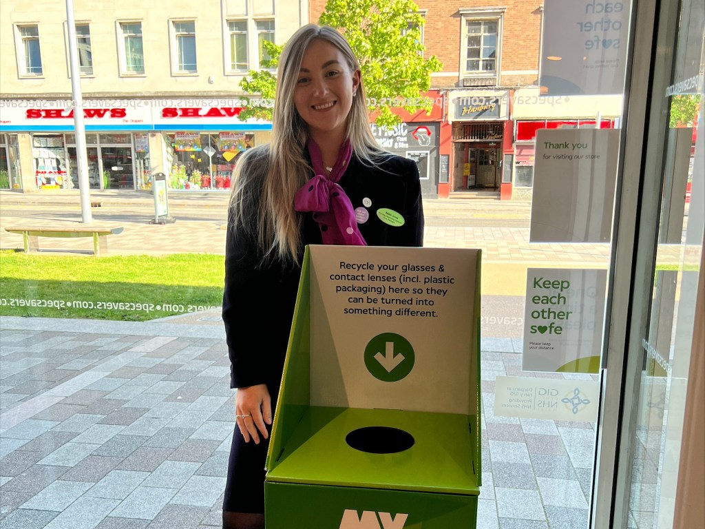 Specsavers launch glasses and contact lens recycling initiative Swansea Bay News