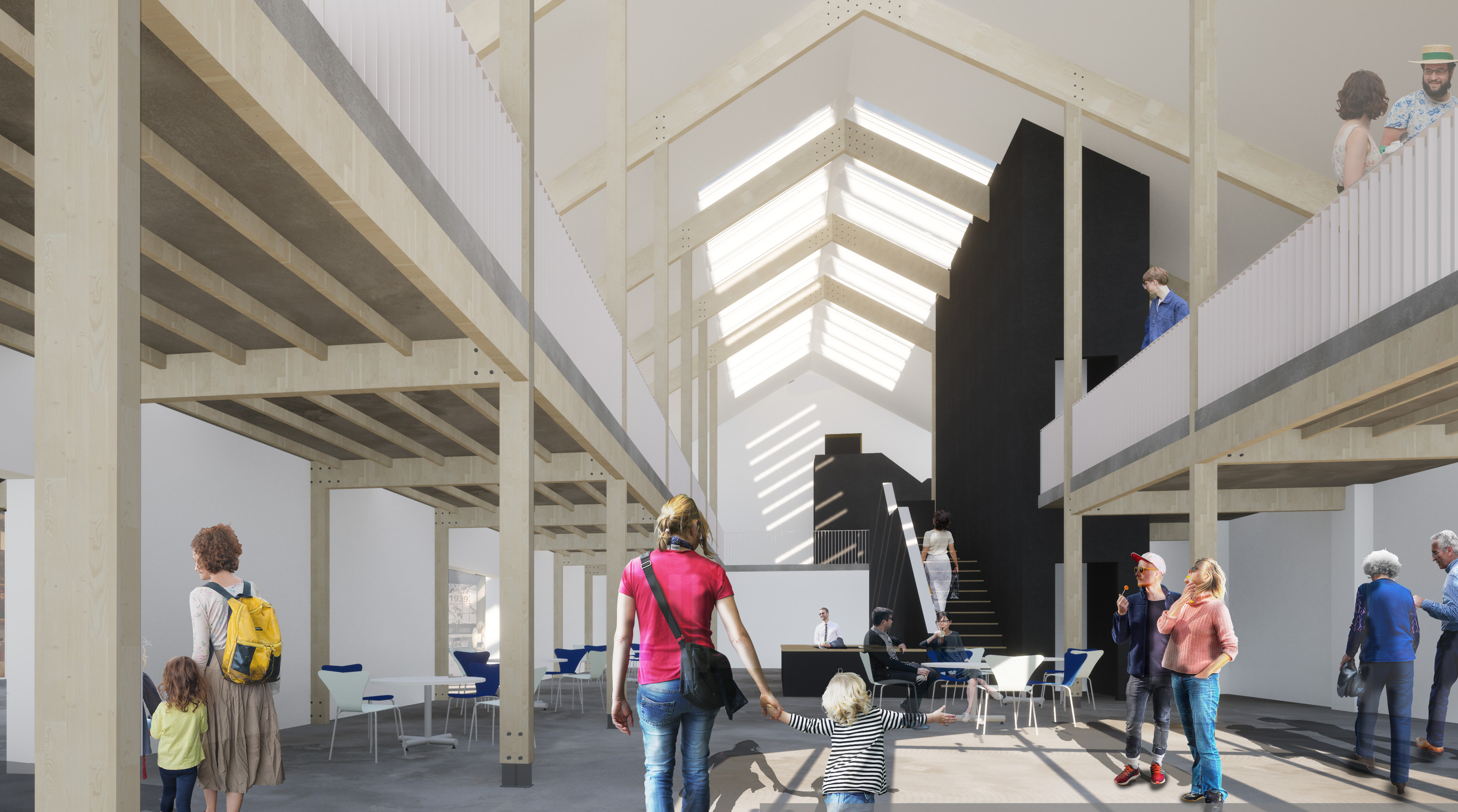 Artist’s impression of the transformed interior of Swansea Museum (Image: Swansea Council)