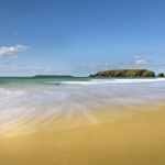 sea landscape sky beach