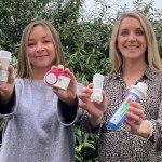 Carys Howell and Rebecca Gillman with the new eco-inhalers