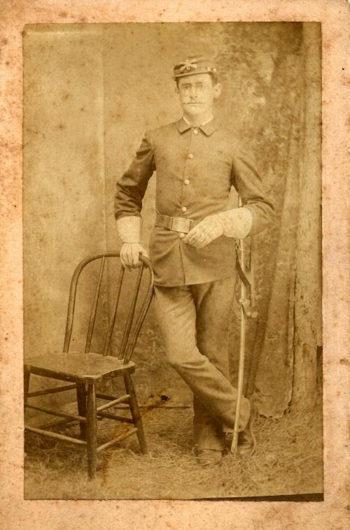 Could this unidentified US Seventh Cavalry trooper be William James? Author Mike Lewis continues his quest for a photo.