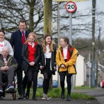 Welsh Government minister responsible for roads, Lee Waters MS in a 20mph zone in Llanelli