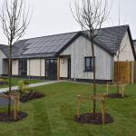 The new bungalows built by Swansea Council in West Cross