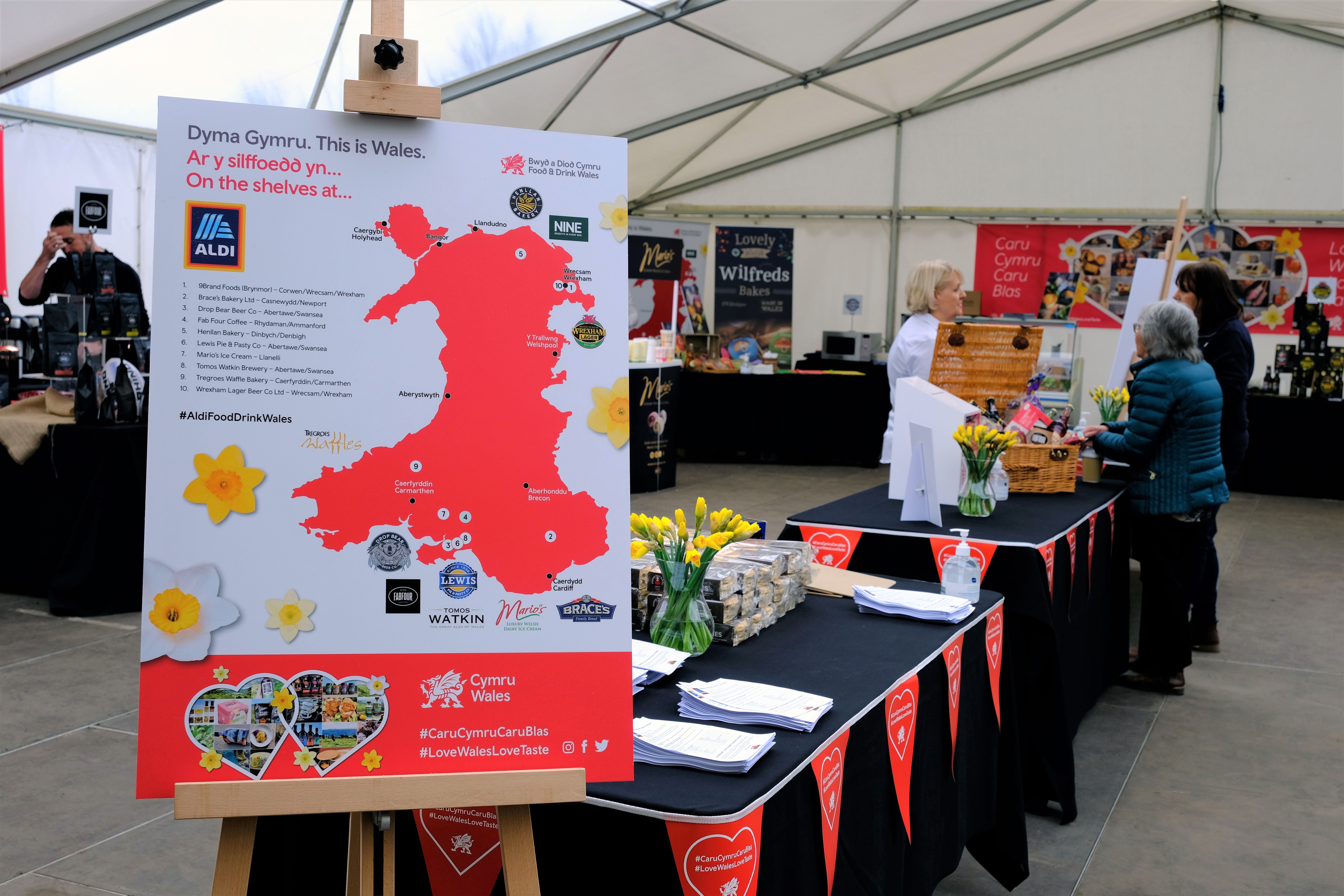 Aldi is bringing its celebration of Welsh food and drink back to its Parc Tawe store