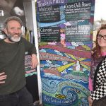 Chris Price and Sarah Kift at their Gower Seafood Hut.