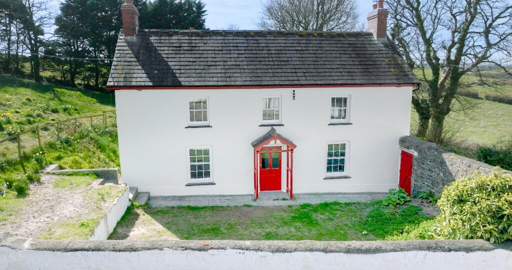 Farmhouse at Lords Park Farm near Llansteffan