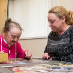 Service user at a Swansea Council Day Care facility