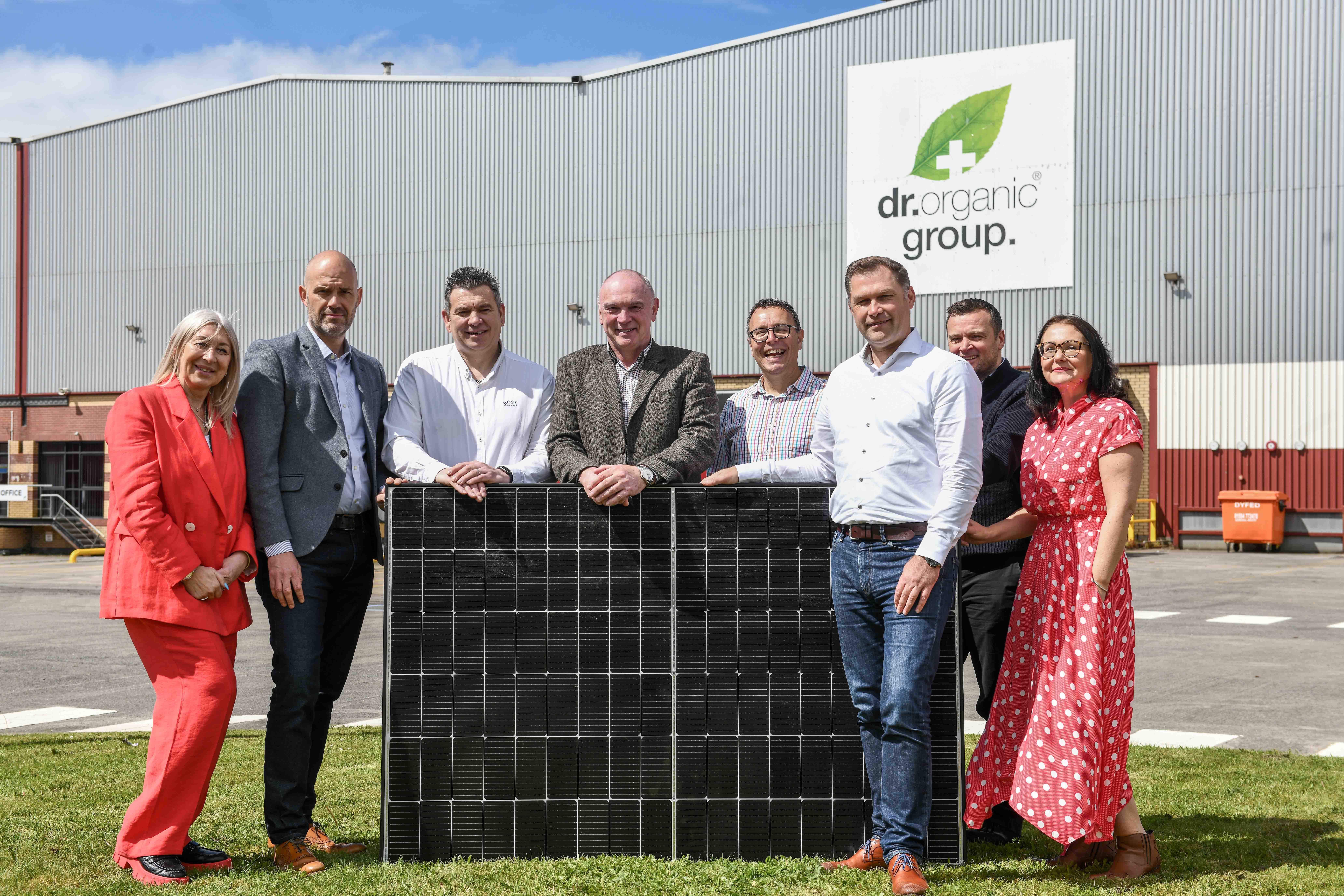 Swansea-based organic beauty and personal care business, Dr. Organic Group has invested in a new rooftop solar panel project that should generate 584,306 kWh electricity every year, saving a projected 123,260 Kg of CO² per year.