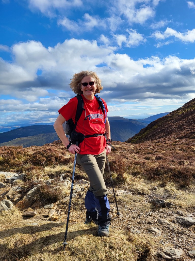 nicky on 3 peaks adventure