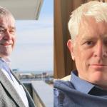 Rowland Jones, Director at RJ Chartered Surveyors, and Carwyn Davies, Managing Director of Hacer Developments