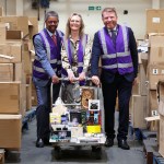 Vaughan Gething, Minister for Economy; Jane Wallace-Jones, Founder and CEO, Something Different; Giles Thorley, Chief Executive, the Development Bank of Wales