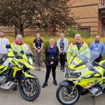 Blood Bikers at Morriston Hospital