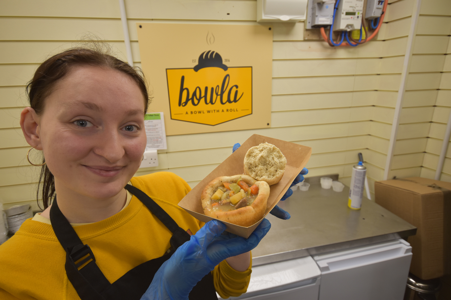 Bowla is another new stall at Swansea Market