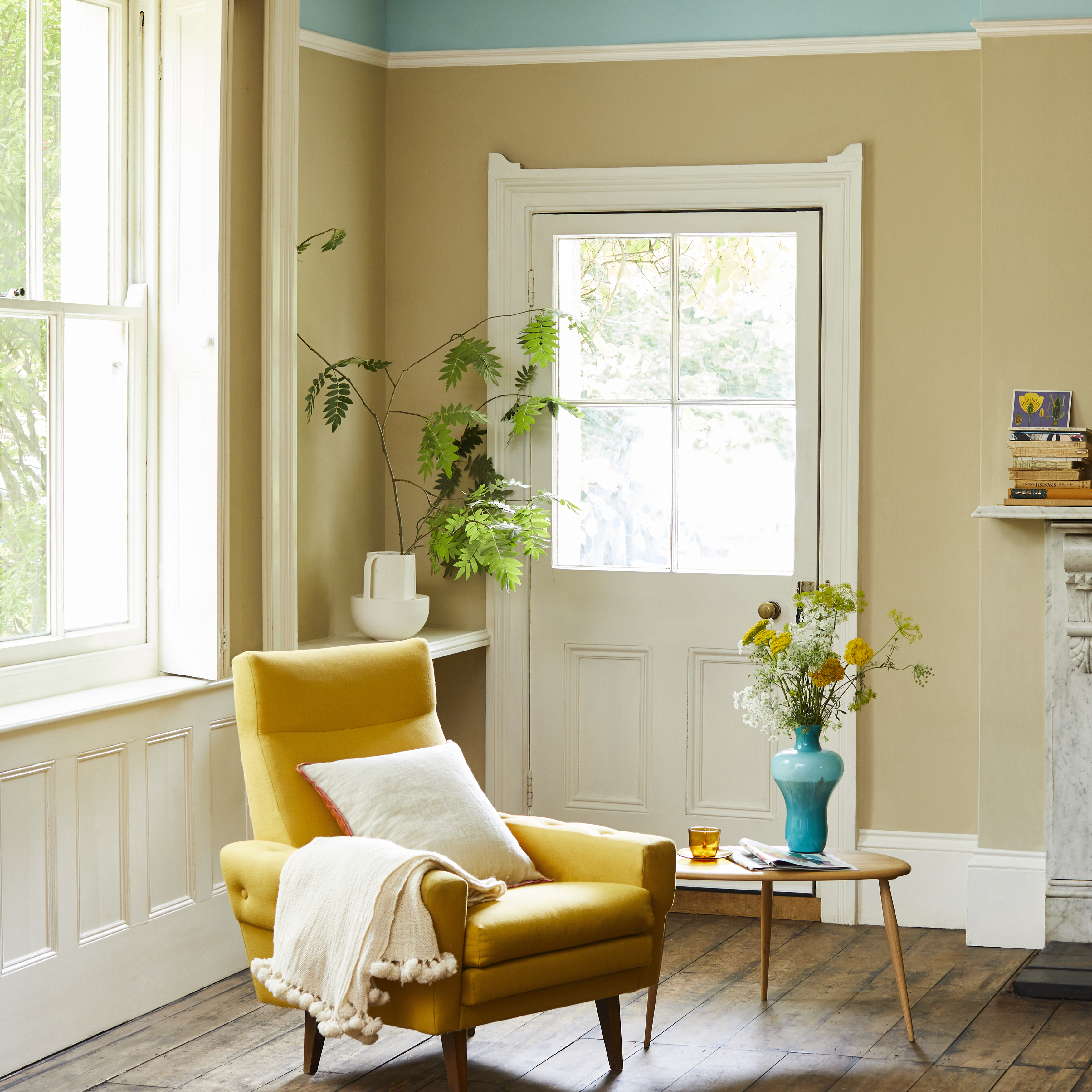 Add colour to the fifth wall in your house - the ceiling!