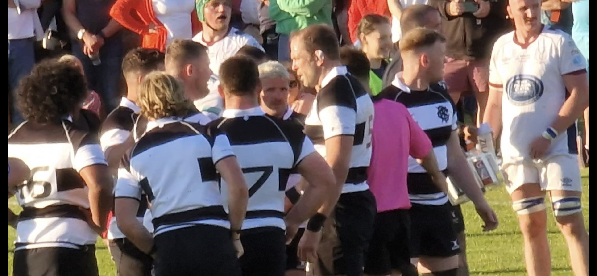 Alun Wyn Jones in Barbarians kit