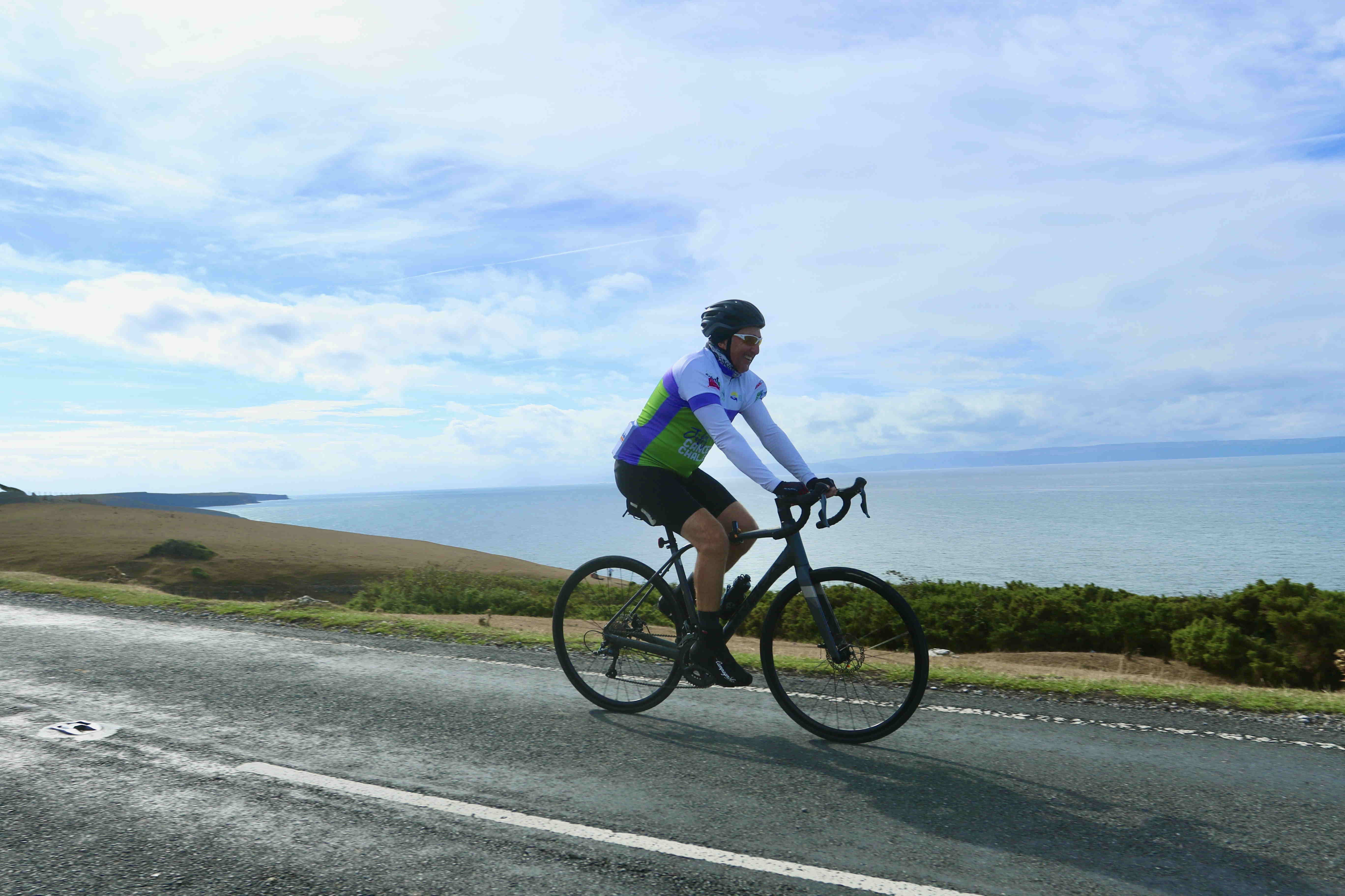 The course offers some stunning scenery for riders.
