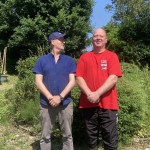 A motorcyclist who suffered a serious brain injury after coming off his bike is getting back in the saddle to help those who have supported him on his road to recovery.