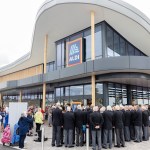 A new Aldi food store officially opened its doors in Porthcawl.
