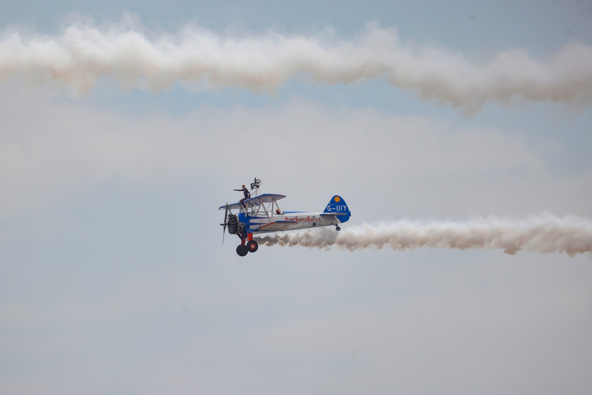 The AeroSuperBatics Wing Walkers