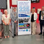 To celebrate the exhibition Glandŵr Cymru and Swansea Canal Society recently welcomed the Lord Mayor of Swansea Councillor Graham Thomas, Mayor of Neath Port Talbot Councillor Chris Williams, and Mike Hedges MS, alongside other guests to an event at the museum.