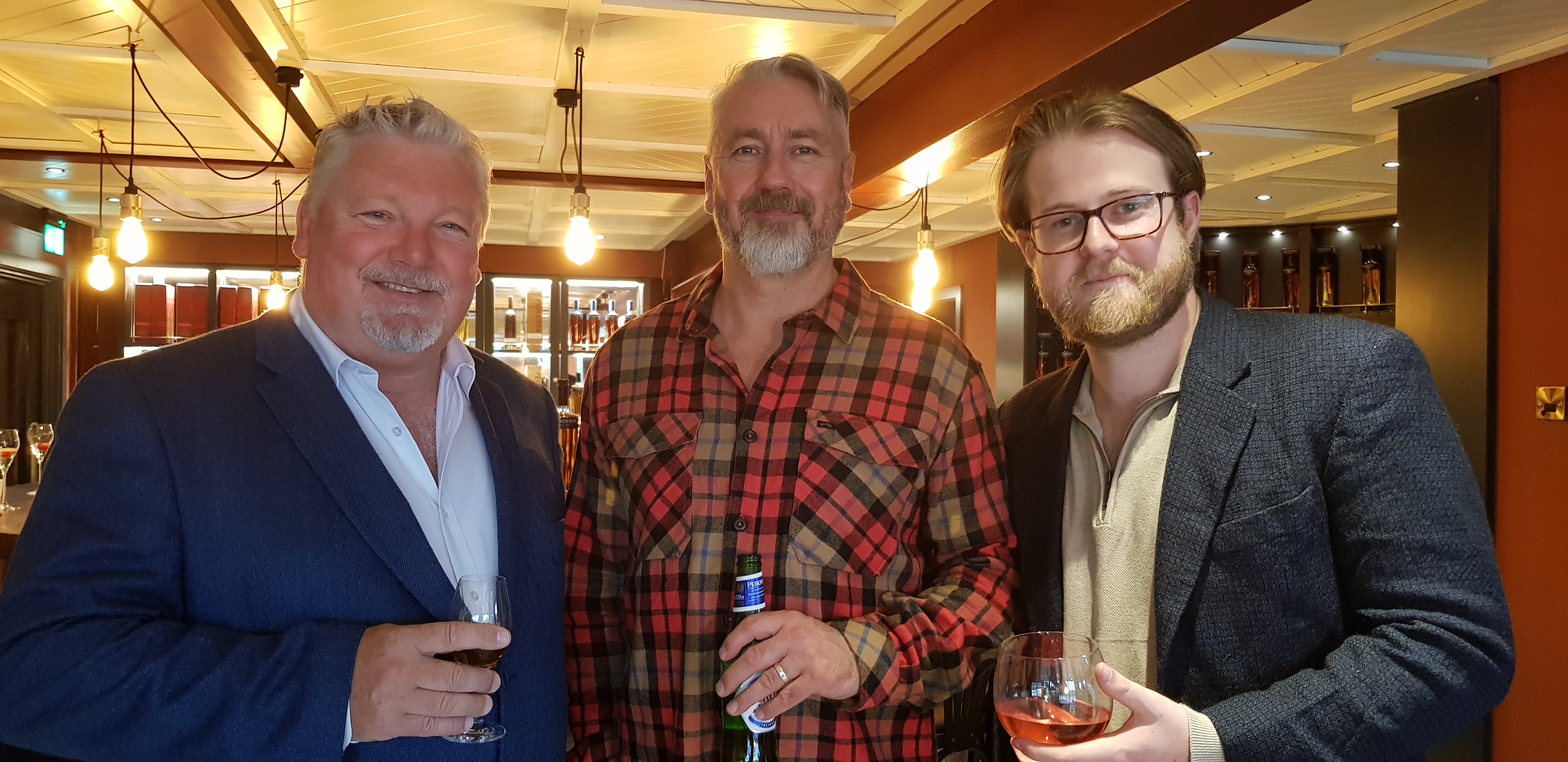 Peter Lynn and Chris Tymanowski, Peter Lynn & Partners Solicitors; Nathan Short, Short Bros Homes.