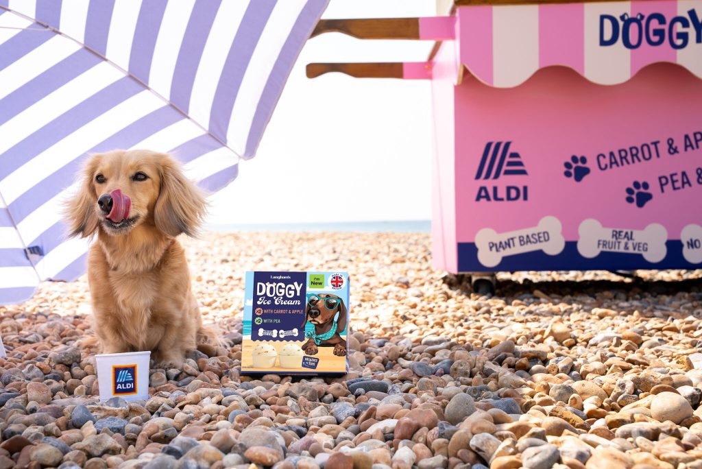Aldi's dog ice cream