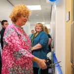 Councillor Jo Hale, Cabinet Member for Adult Social Services and Health, opening the new Digital Solutions Suite