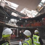 The interior of Swansea's iconic Palace Theatre is being transformed