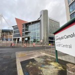 Principality Stadium and Cardiff Central Station
