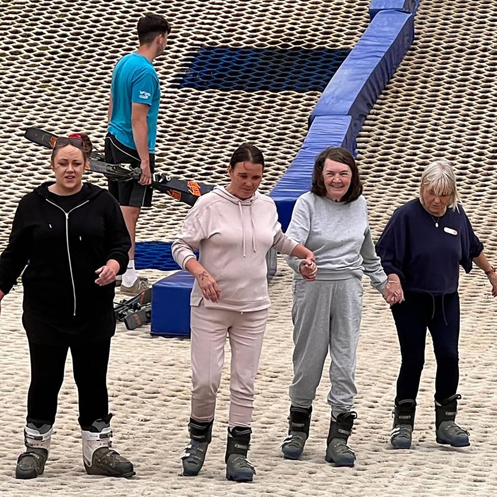 Verna Fallon and HC-One team Eileen Coyle-Jones, Suzanne Richards and Shona Bennett(2)