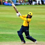 Glamorgan County Cricket at Neath's Gnoll ground