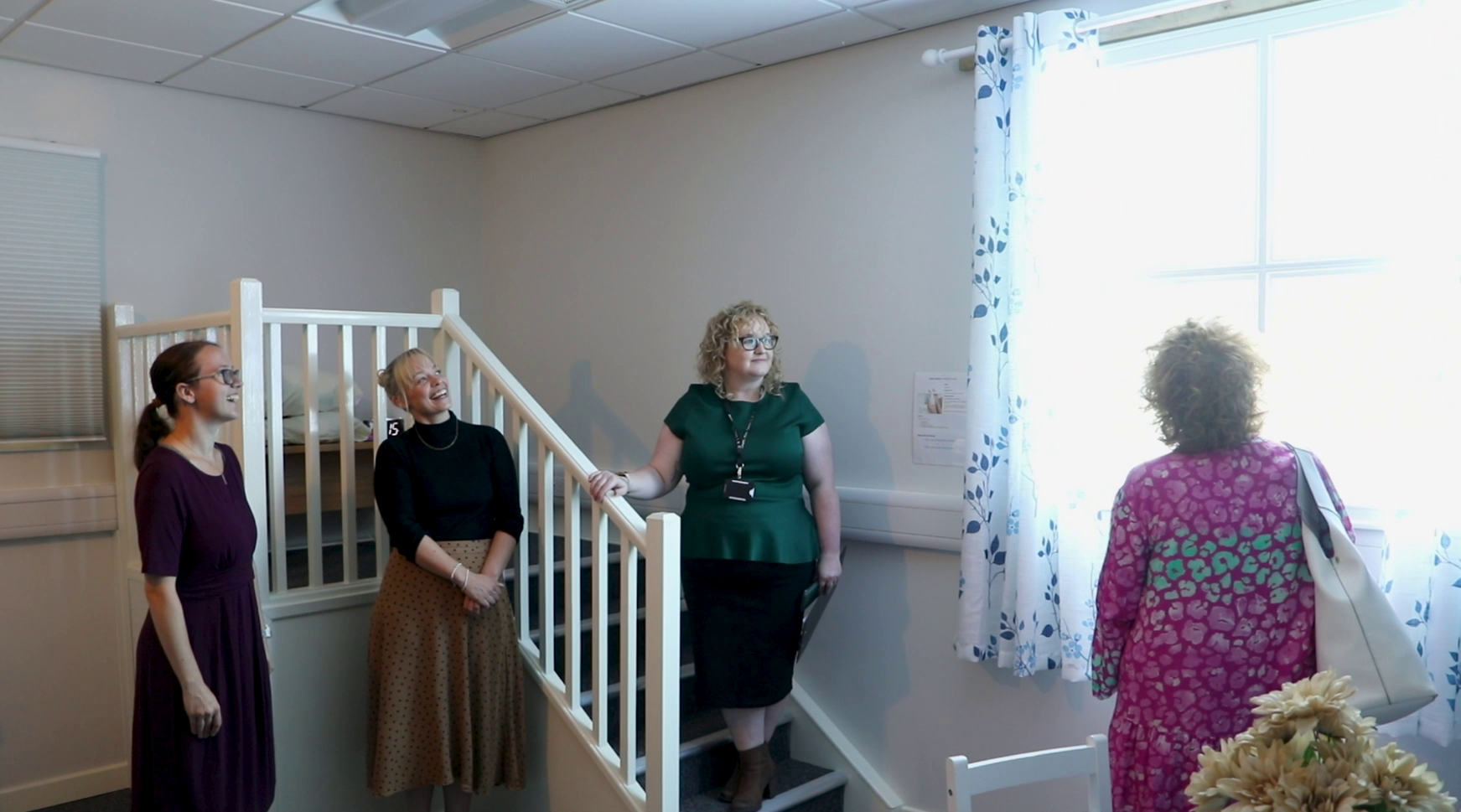 Councillor Jo Hale, Cabinet Member for Adult Social Services and Health, opening the new Digital Solutions Suite