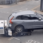 Robots could be used to tow badly parked cars