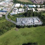 Artist's impression of the proposed Hybont green fuel project