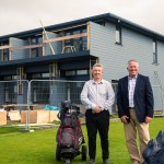 Richard Easton, Portfolio Executive, Development Bank of Wales, Nick Gregg, Chairman, Tenby Golf Club