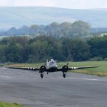 Avro Anson aircraft at Haverfordwest Airport