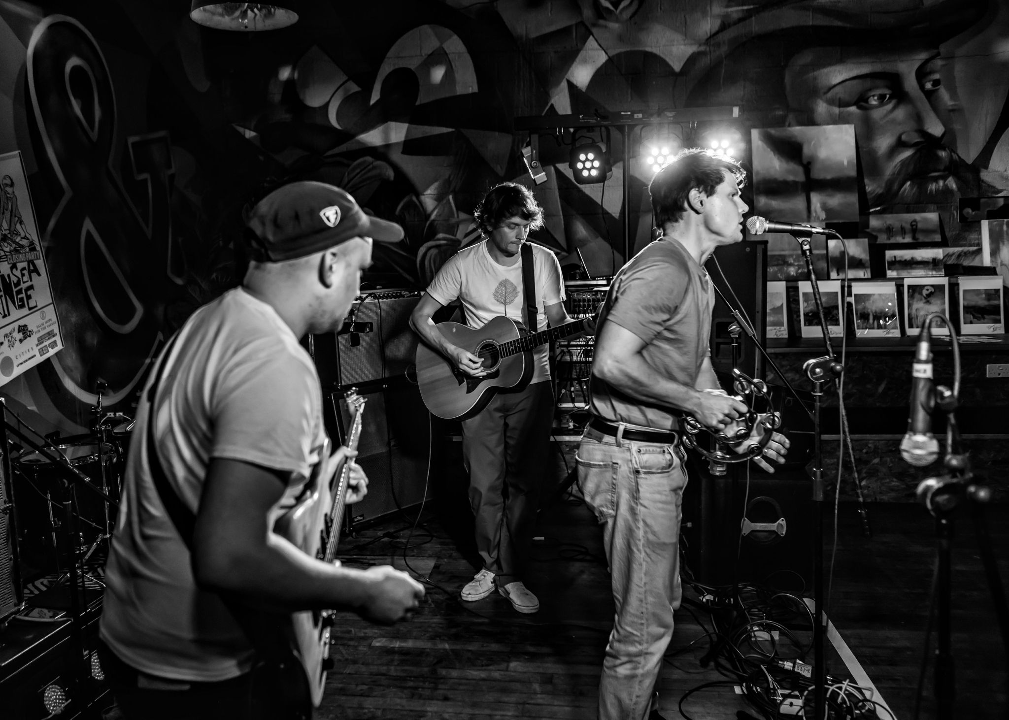 Broken Fires performing at last year’s Fringe Launch at Founders and Co.