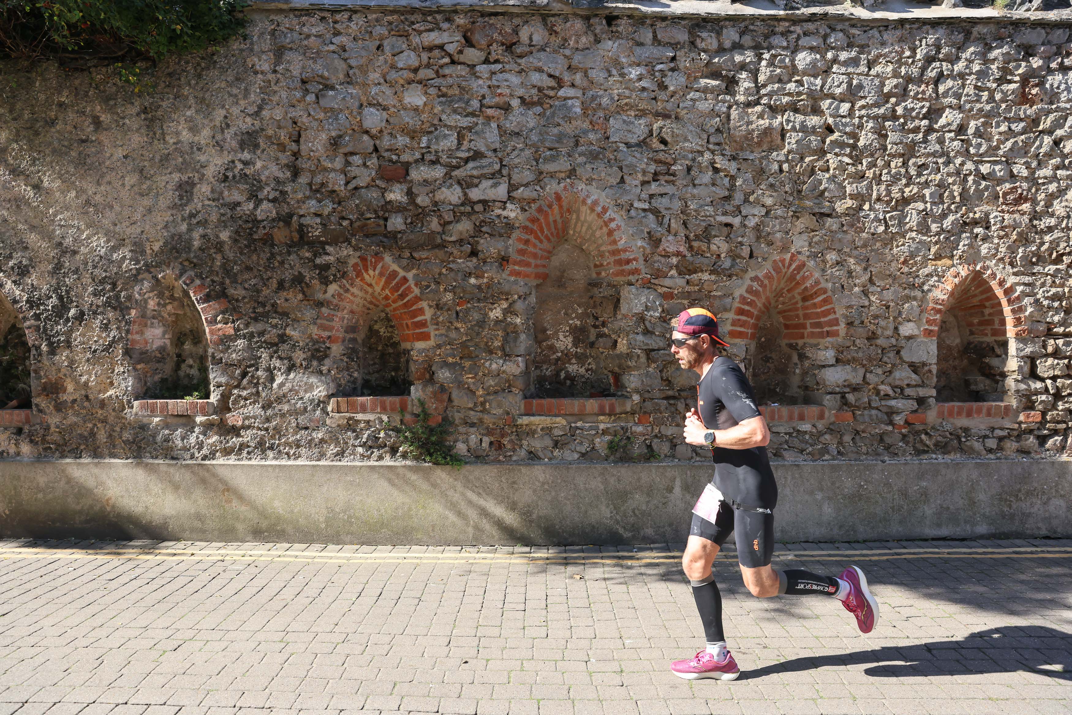 Running alongside Tenby's iconic town walls