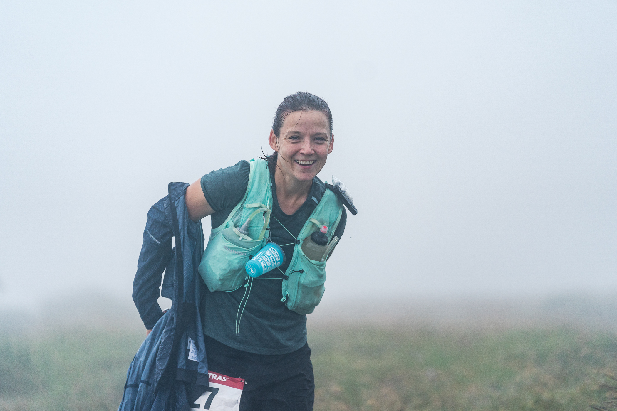 Sanna won a charity space to raise money for the Wales Air Ambulance