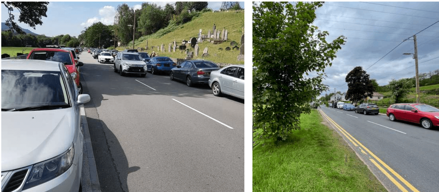 Parking issues at Pontneddfechan