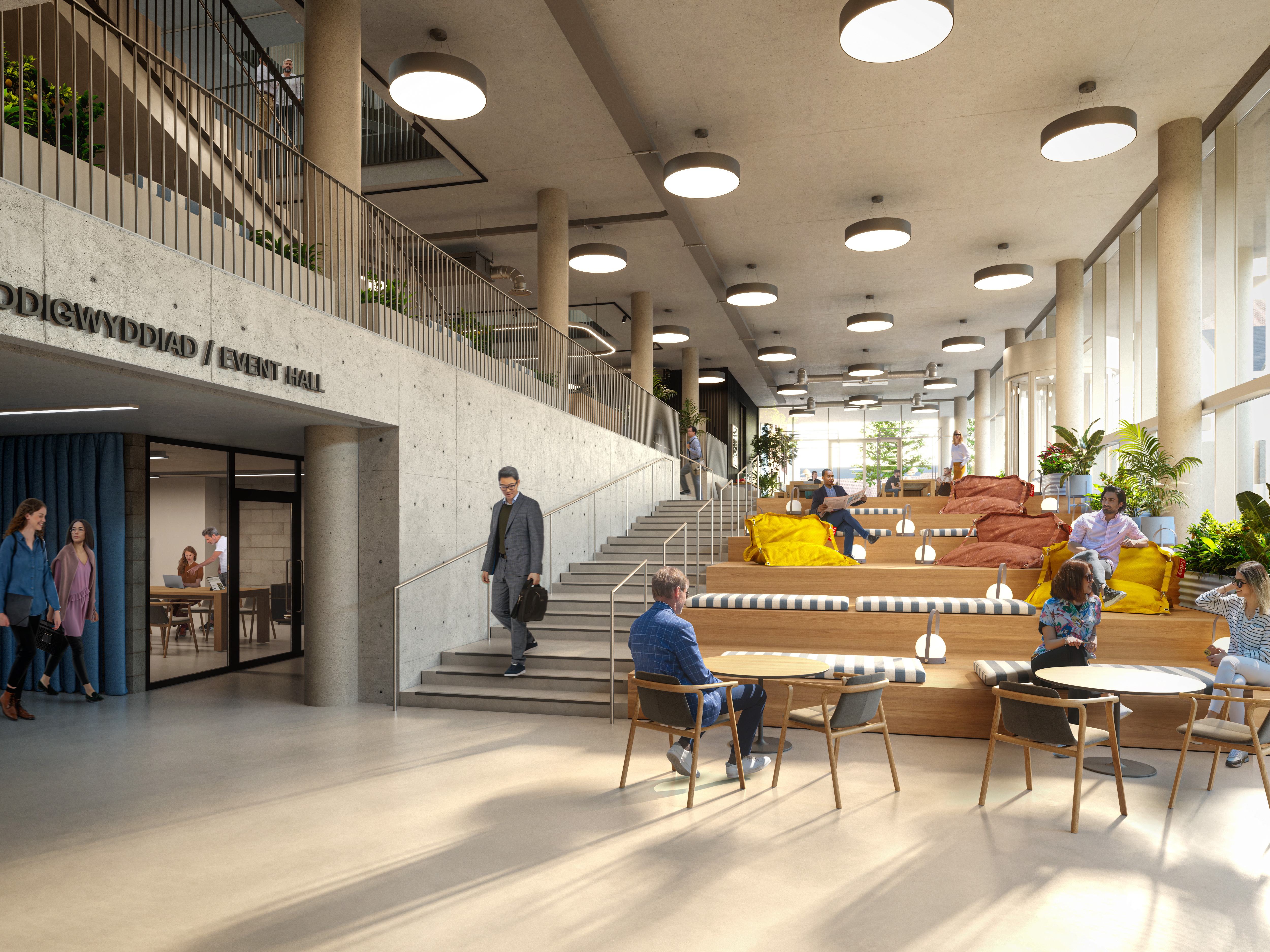 An event space will also form part of the new development