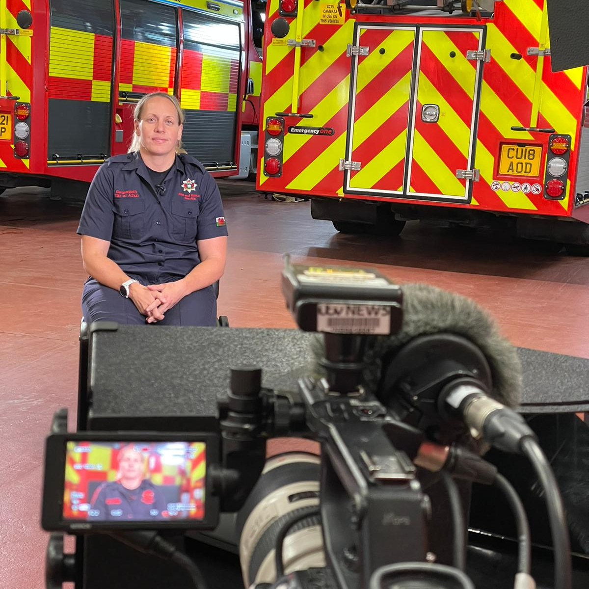 The AFAs have been filming a documentary as part of their expedition training.