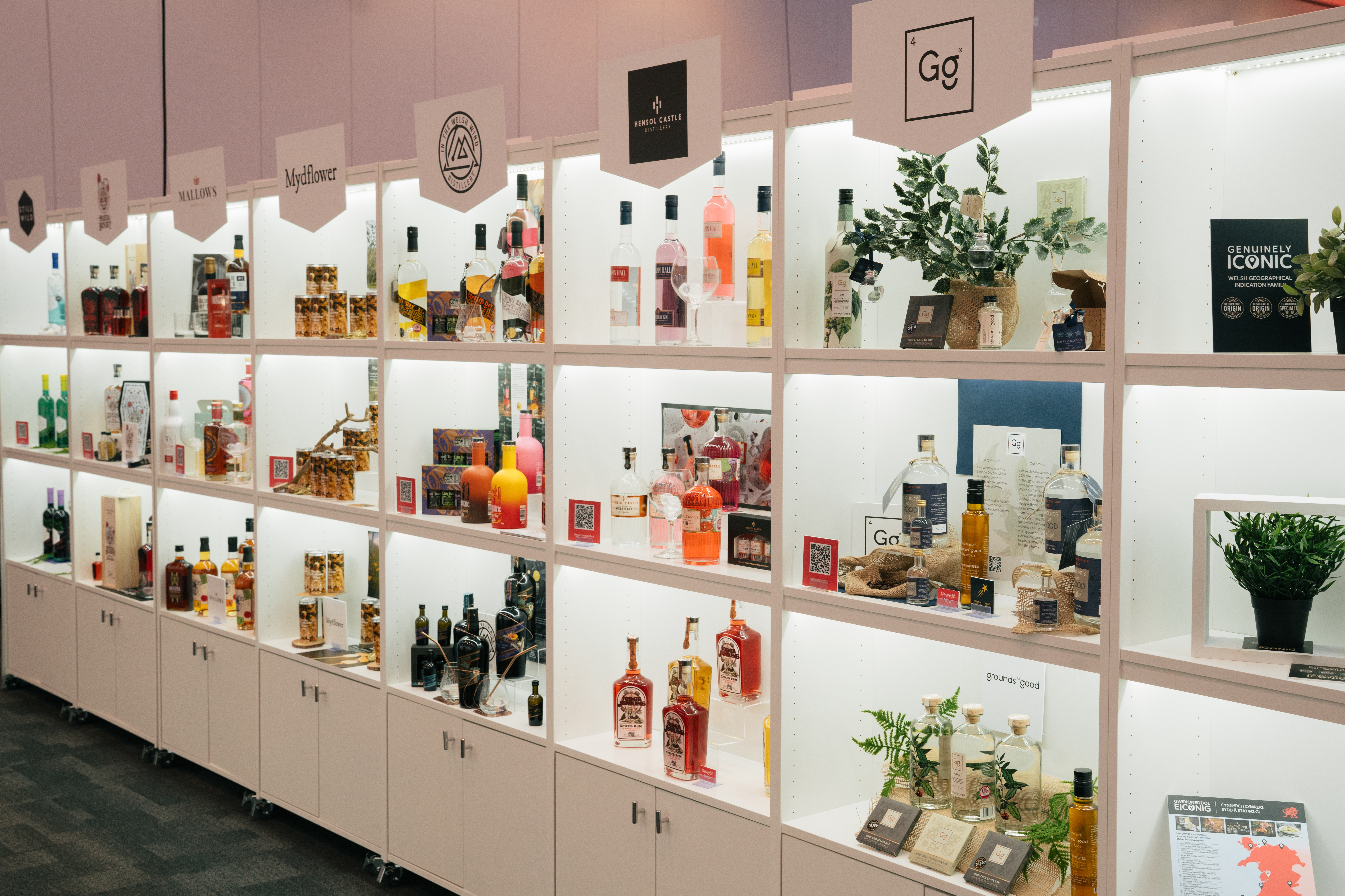 Some of the local produce at the event