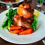 Sunday lunch roast dinner