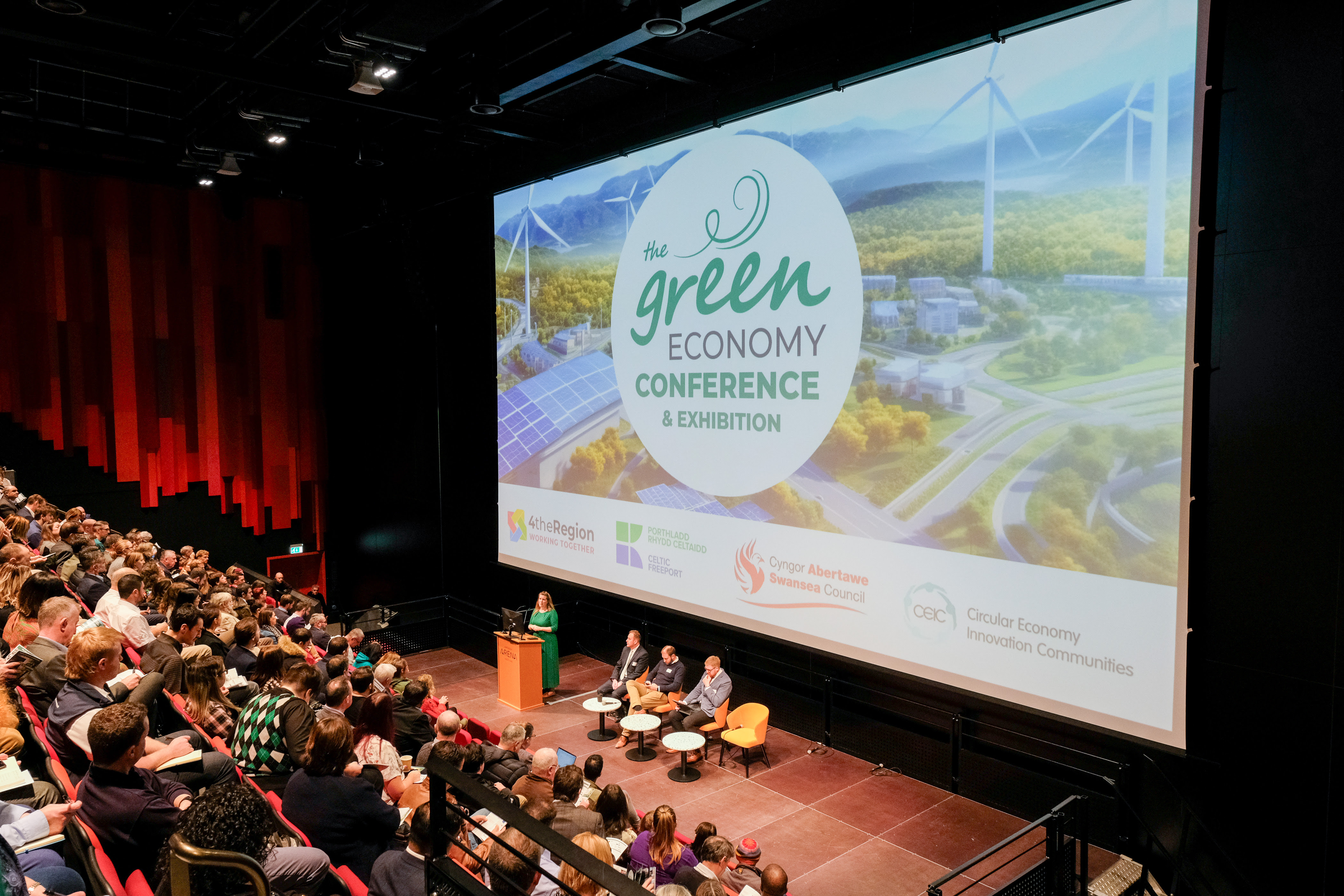 The Green Economy Conference opening session