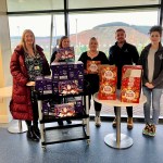 Croeserw Community Centre selection boxes and biscuits - thanks to Pinnacle