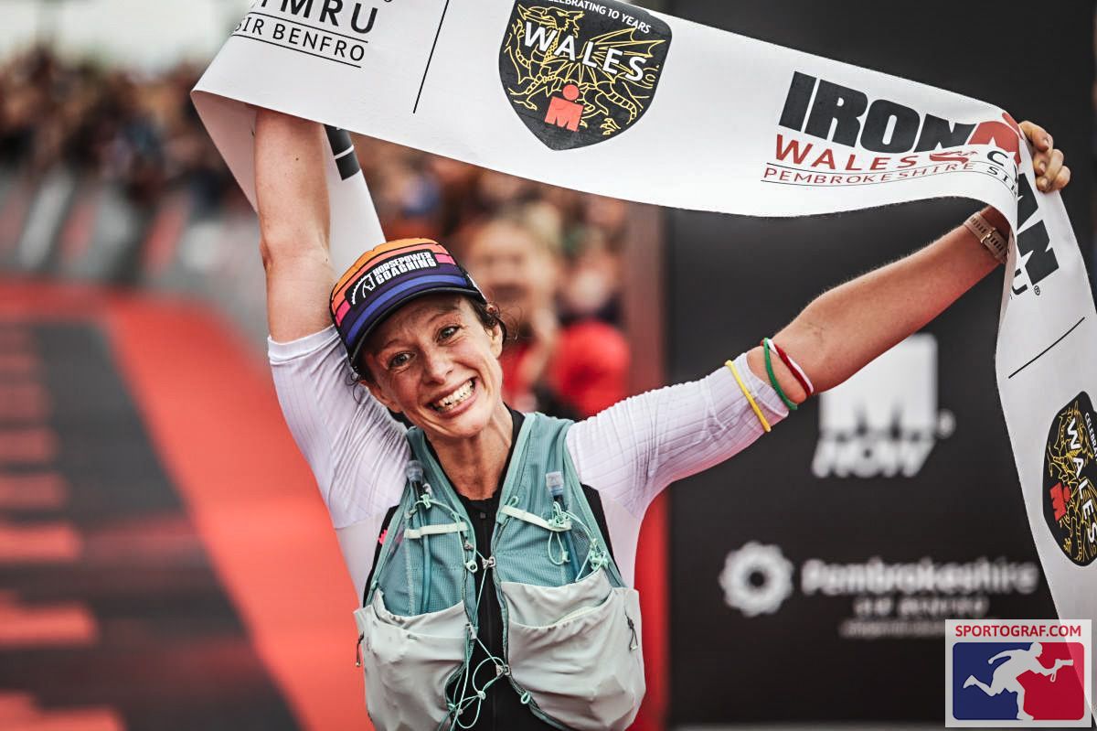 Hannah victorious in last year’s Iron Man Wales held in Tenby